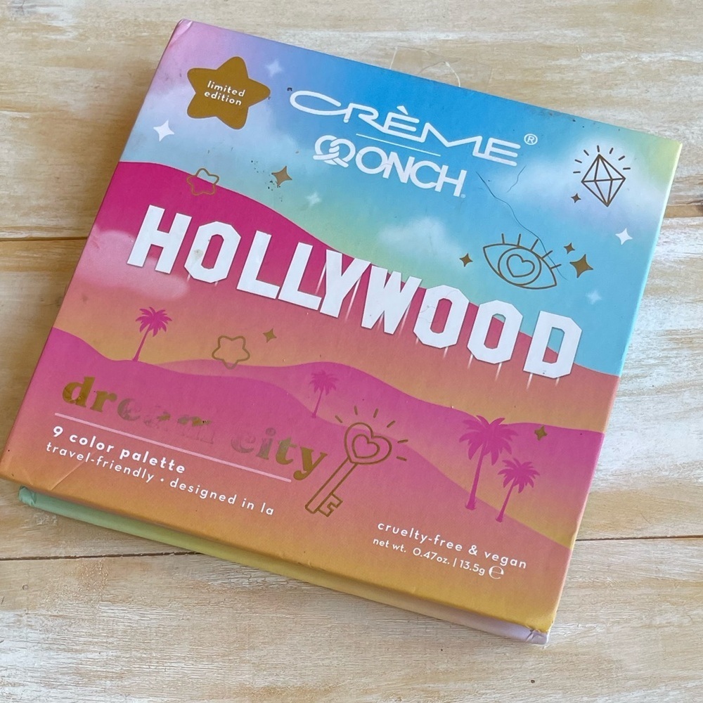9 Color Eyeshadow Palette The Crème Shop x Onch x Hollywood Dream City